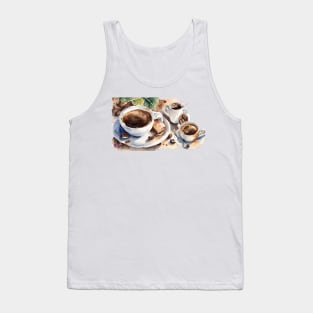 Cups of coffee Tank Top